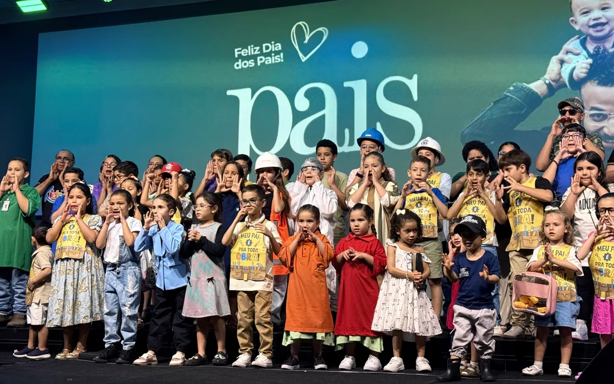 Crianças em atividade do Kidscípulos